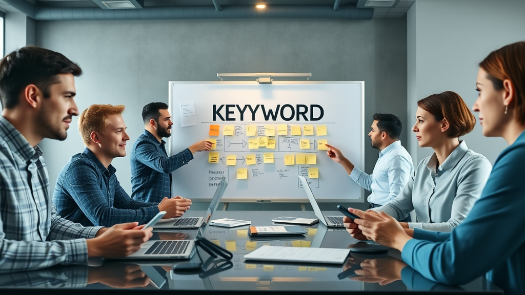 team building seo strategy aligning relevant keyword lists and search intent for small business growth