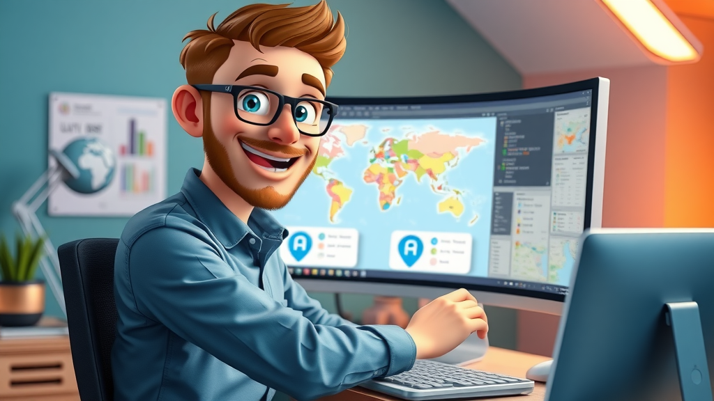 web designer creating multi-location landing pages for local seo