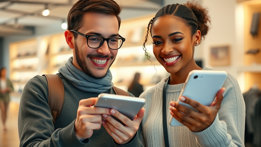 customers enjoying personalized digital experience with marketing automation and ai