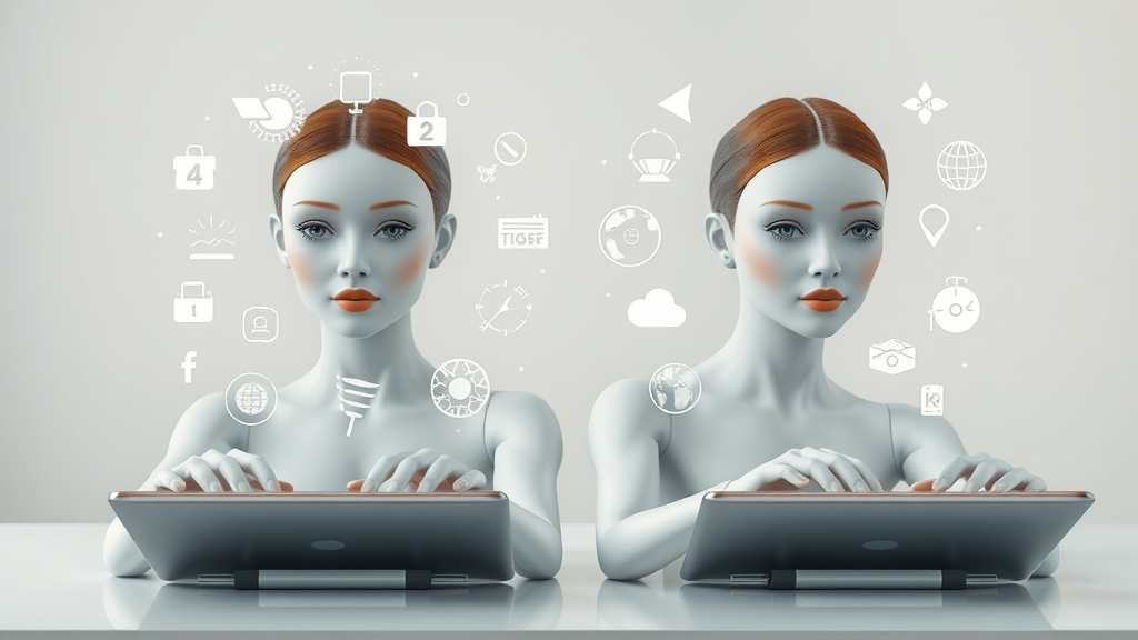 comparison chart of top ai tools for marketing automation