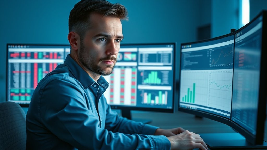 marketer cleaning marketing data spreadsheets, preparing for data-driven insights, minimalist workspace