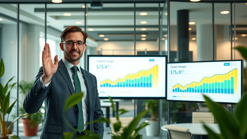 confident marketing team achieving results with marketing automation and ai charts