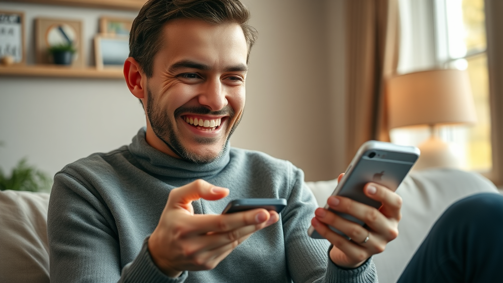 engaged customer receiving personalized AI marketing message, digital marketing personalization, natural language processing in marketing