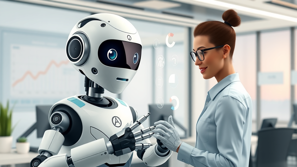 ai agent interacting with marketers using ai tools marketing automation
